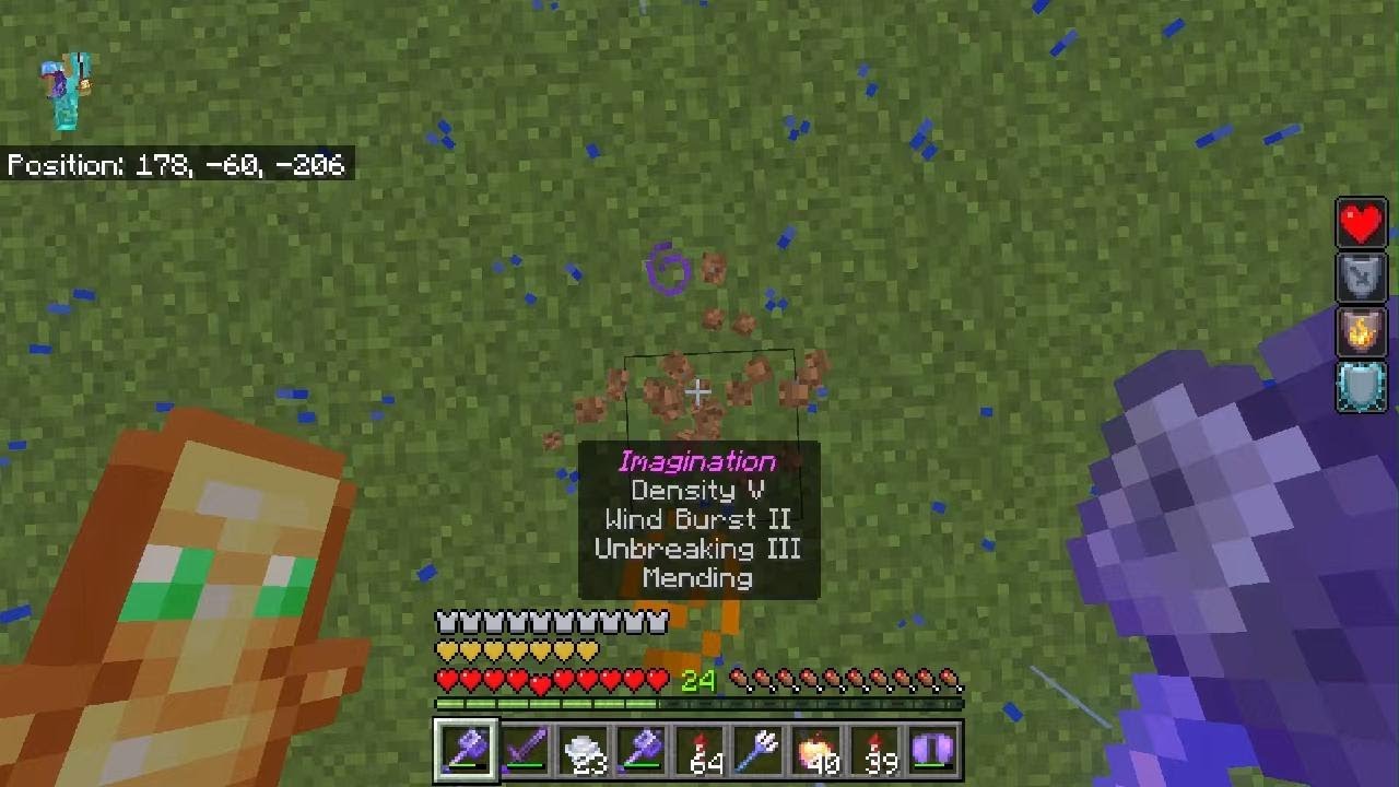 Elytra macing Zombies