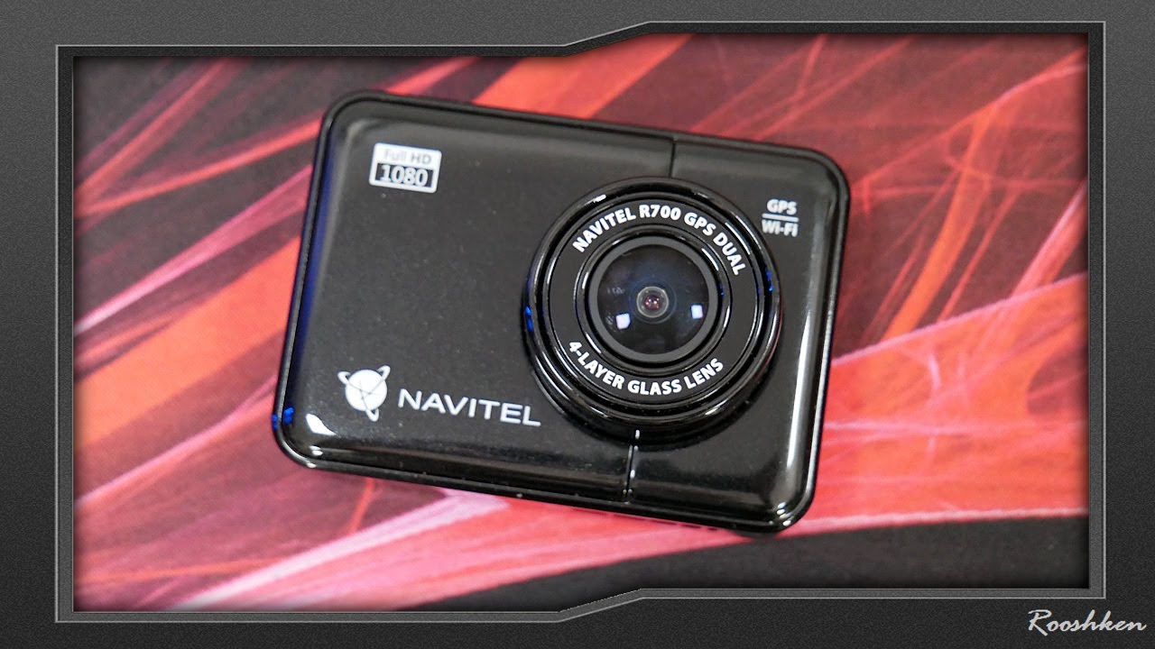 Navitel R700 GPS Dual - Rejestrator jazdy przód/tył z modułem GPS i WiFi