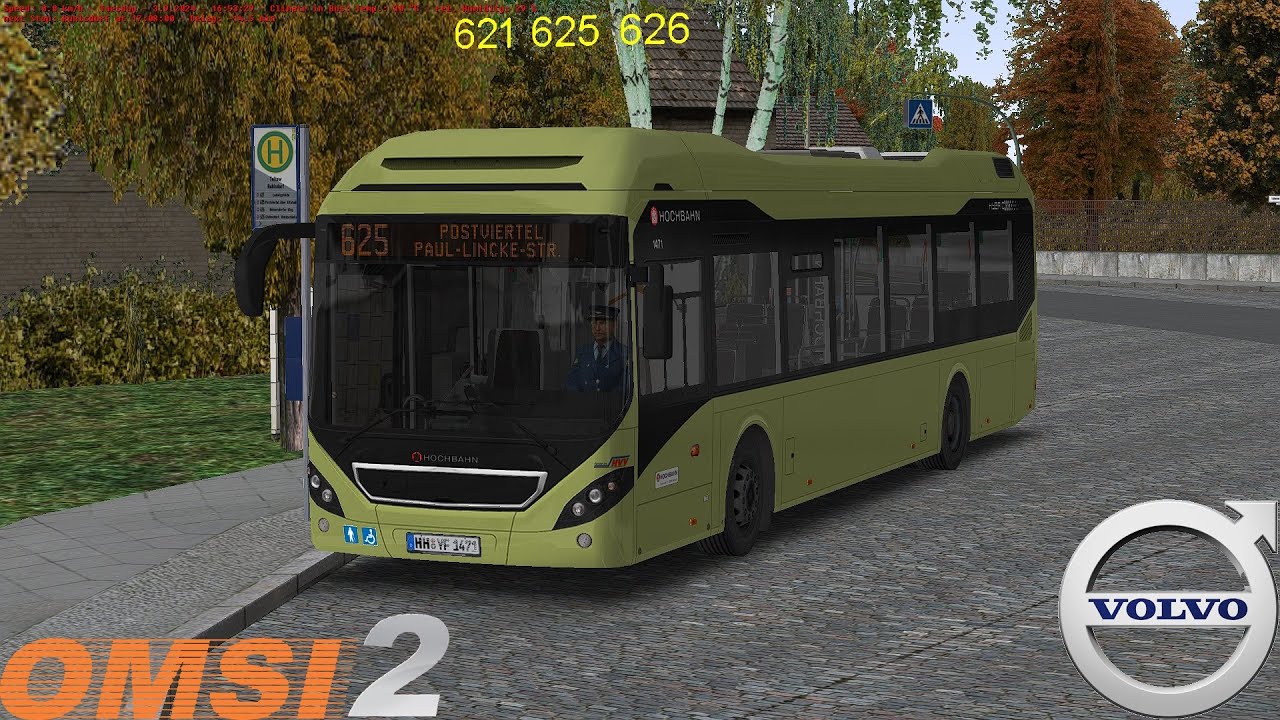 Omsi 2 - Berlin X10 - Line 625 - Volvo 7900 Hybrid