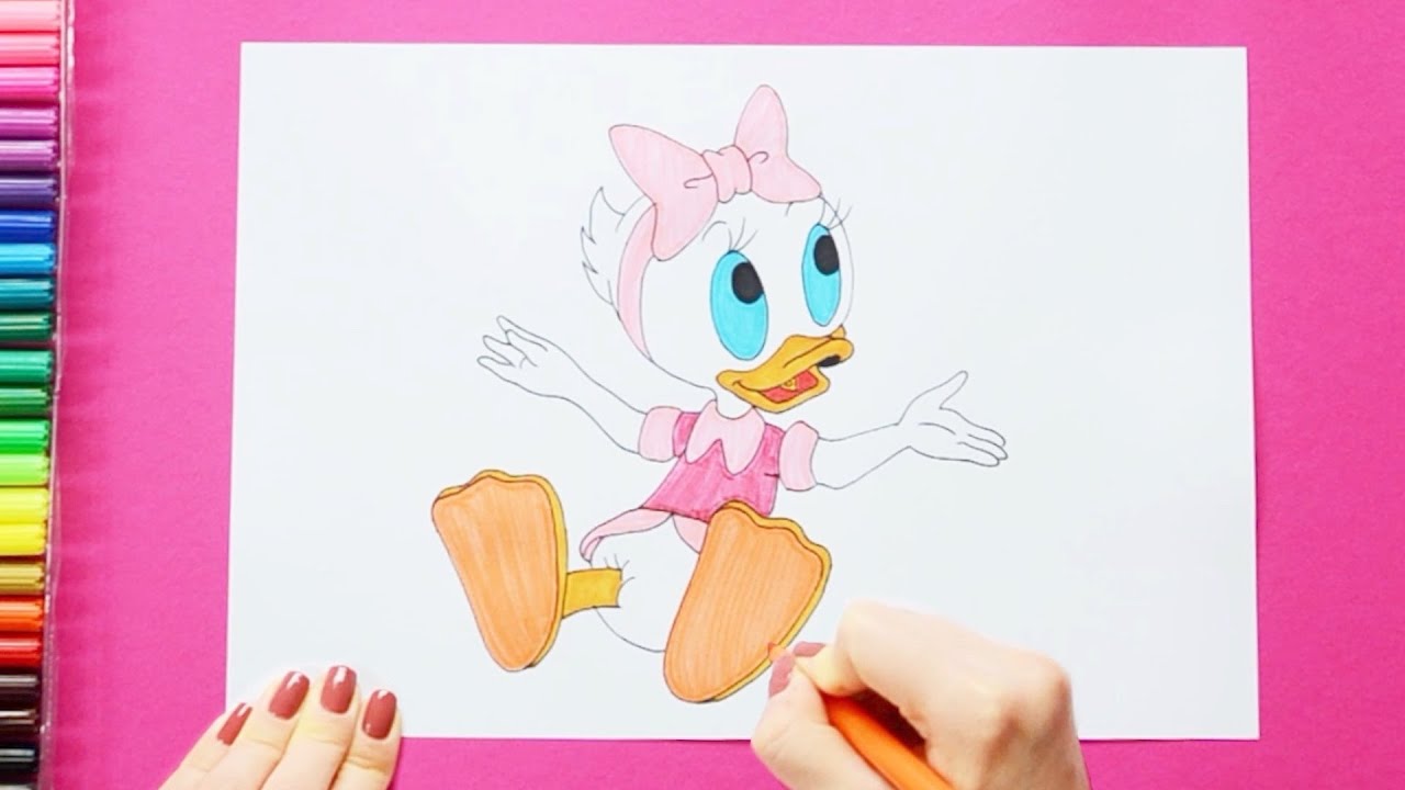 How to draw Webby Vanderquack [Duck Tales]