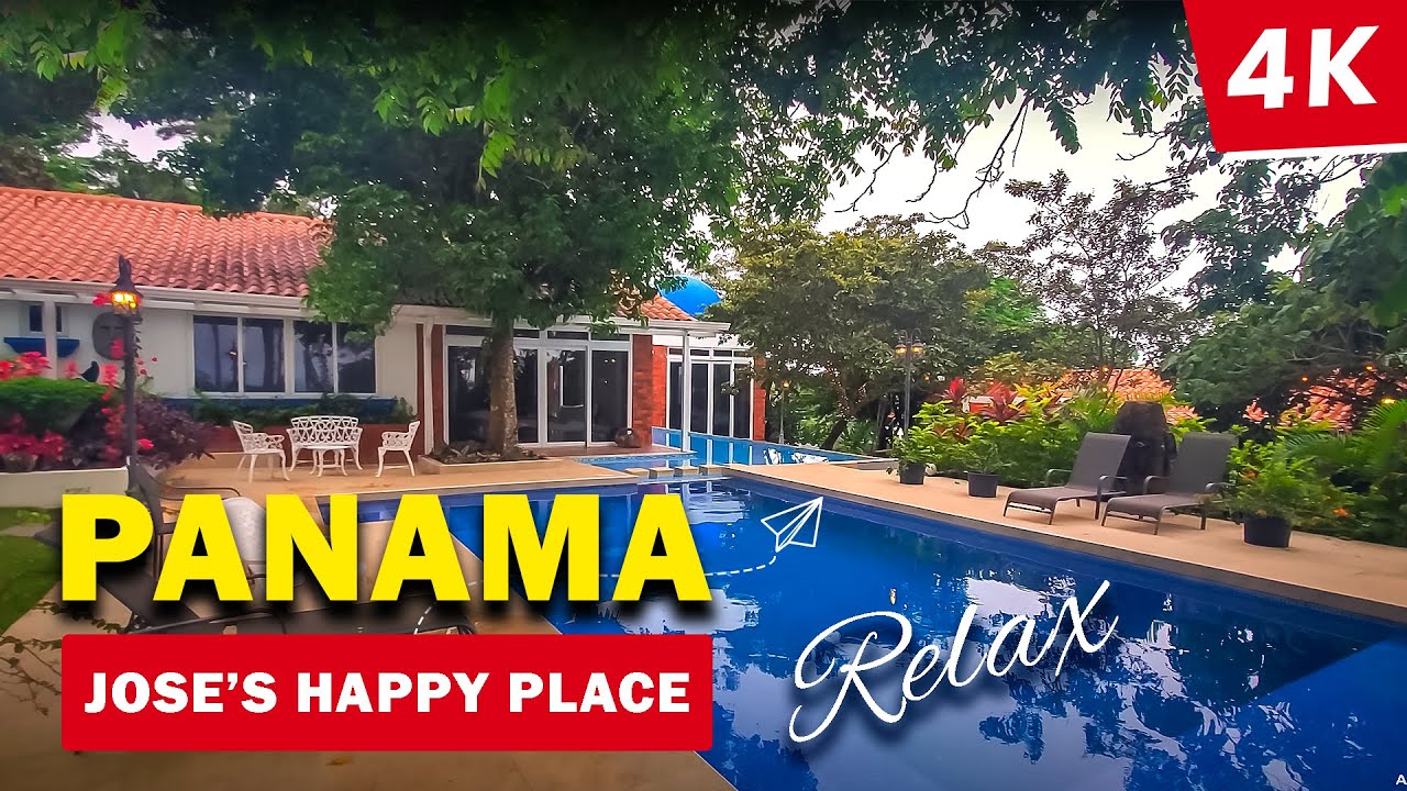 [4K] 🇵🇦 Jose's Happy Place. Casa de Montaña en Panama. Panamá Oeste, Panamá