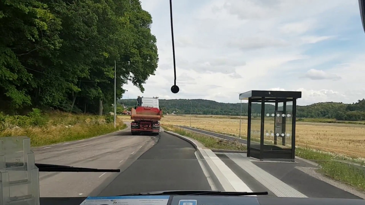 Buss 720 Kullaviks hamn till Kungsbacka