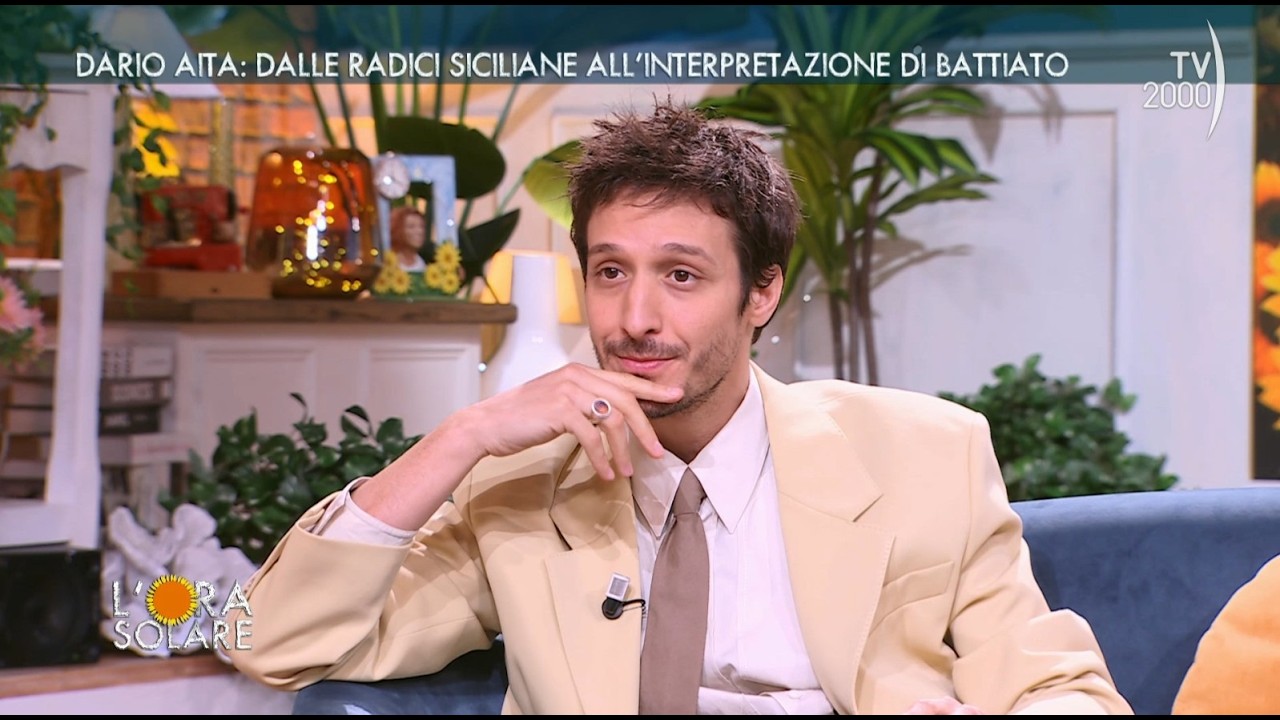L'Ora Solare (TV2000) Dario Aita: dalle radici siciliane all'interpretazione di Battiato