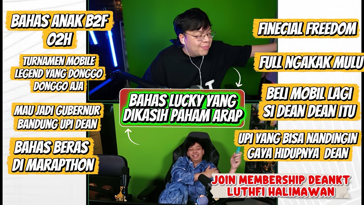 DEANKT UPI BAHAS LUCKY YANG DIKASIH PAHAM ARAP & MAU JADI WALIKOTA BANDUNG | DISCORD MOMENT DEANKT