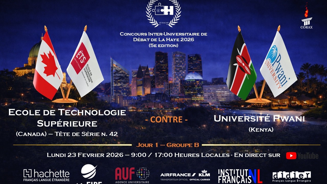 Concours 2026 - Jour 1 - Gp B - E. de Technologie Superieure (CAN) contre U. Pwani (KEN)