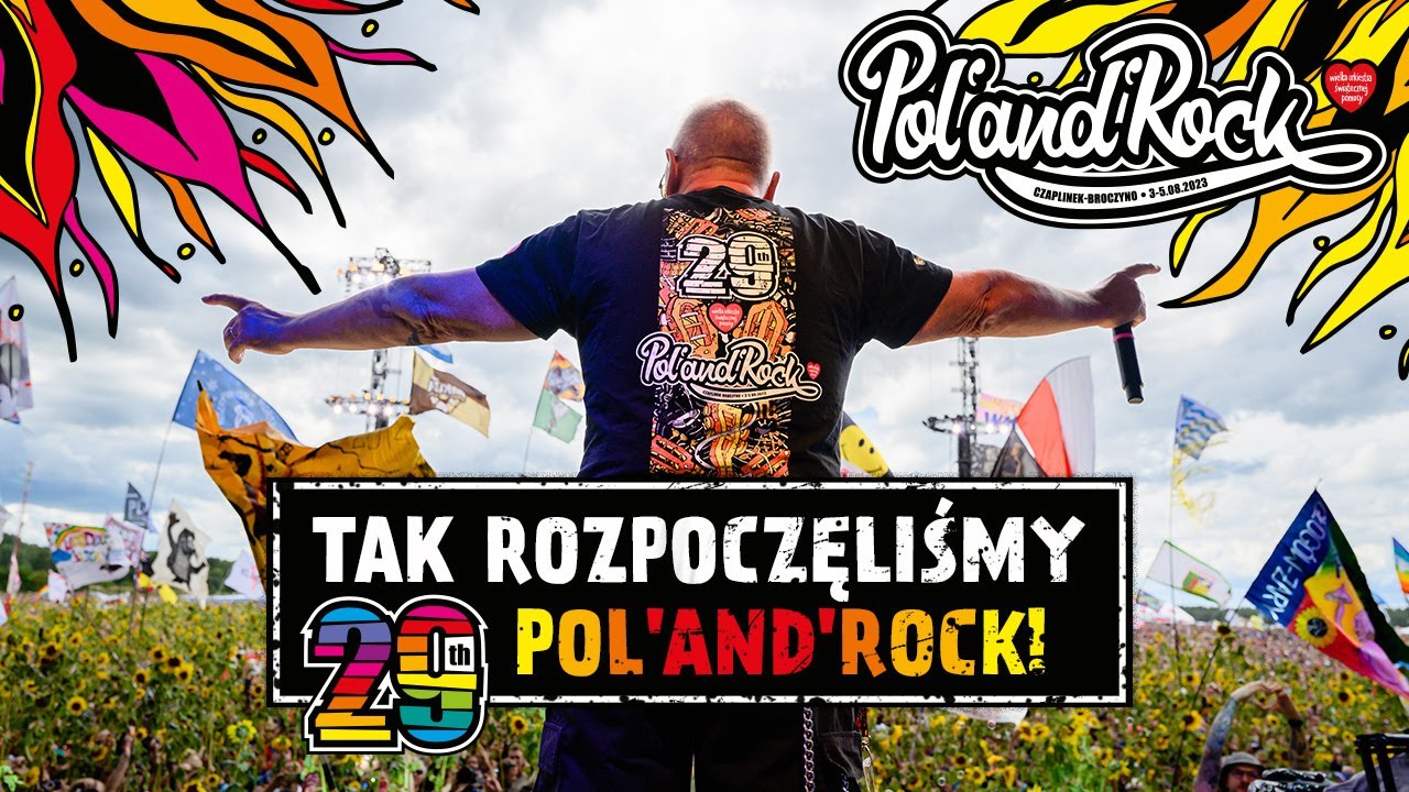 Tak rozpoczęliśmy 29. Pol'and'Rock Festival!