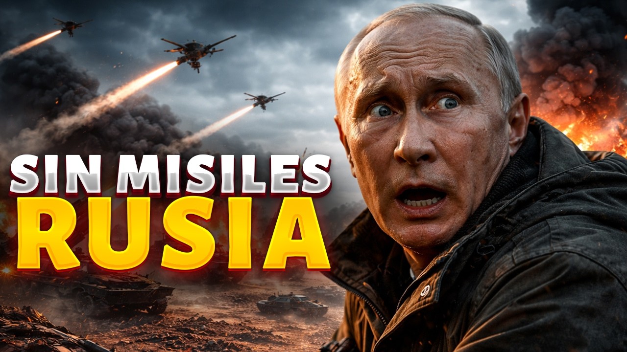 ¡MISILES AGOTADOS! Rusia DESARMADA — este GOLPE sacude Moscú