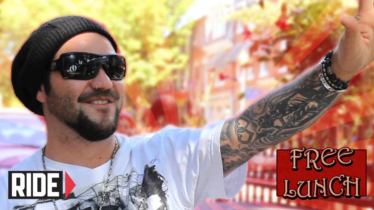 Bam Margera Meets Lil Wayne, Hits Stevie Williams and Can't Ever Be Too Gay On Free Lunch