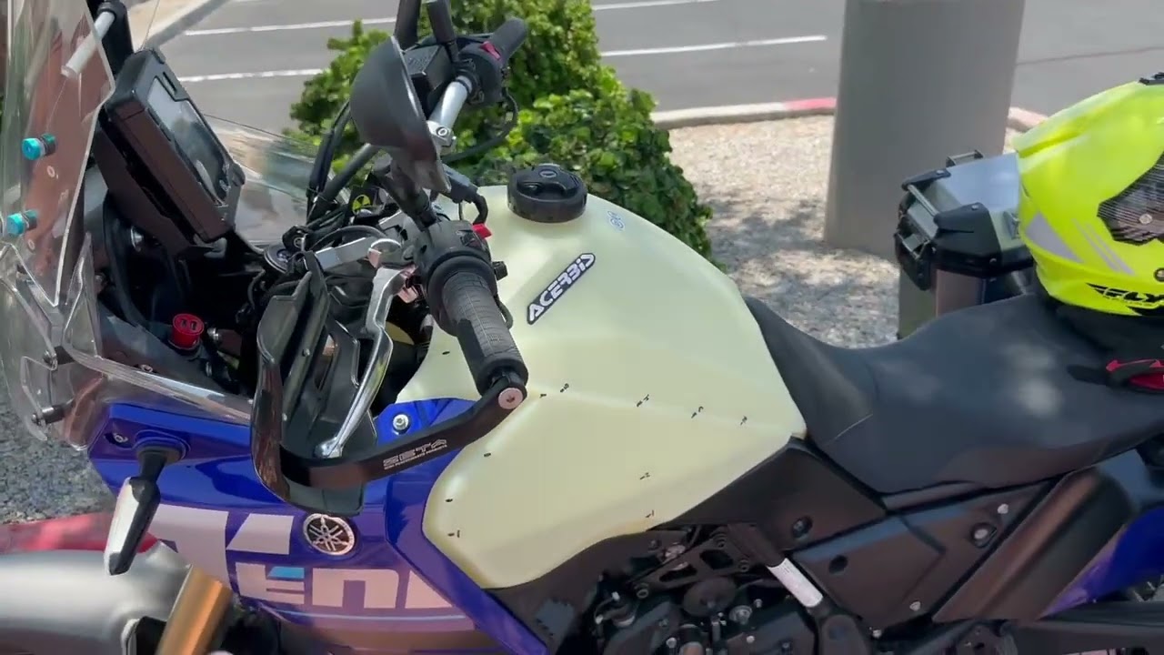 300+ mile Tenere T700 Acerbis 6.1 gas tank