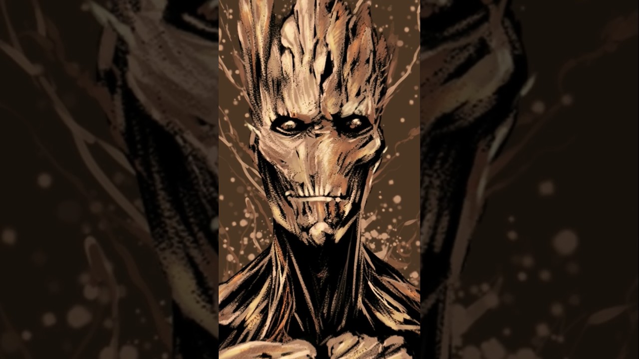 groot digital painting in krita #sketches #art #drawing #kritaart #artandcraft #sketchingbasics