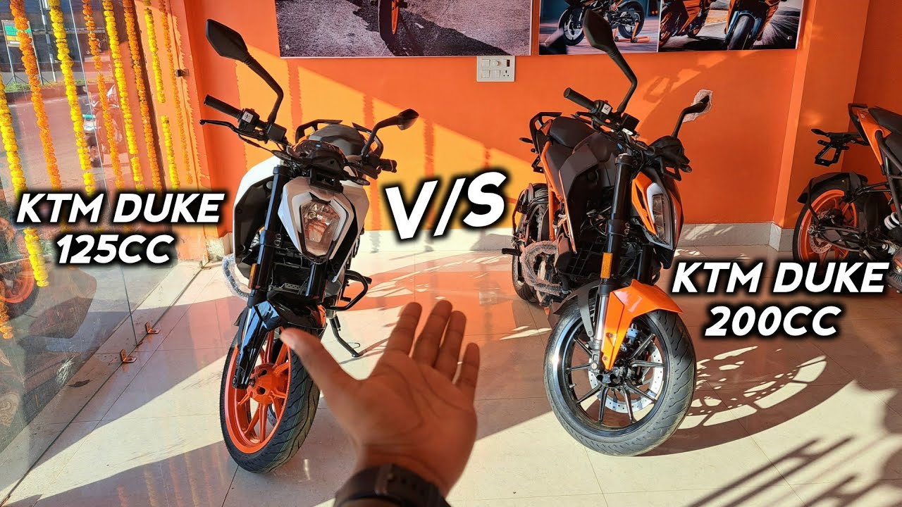 Ktm Duke 125 Vs Ktm Duke 200 Comparison | Duke 125 Vs 200 | Which Is Best? | Aman Auto Bikes