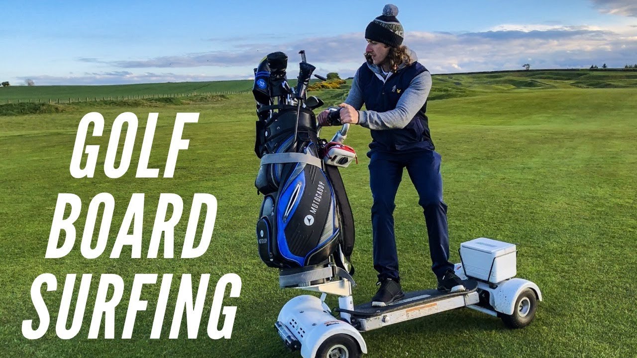 GOLF BOARD SURFING - ST ANDREWS FAIRMONT