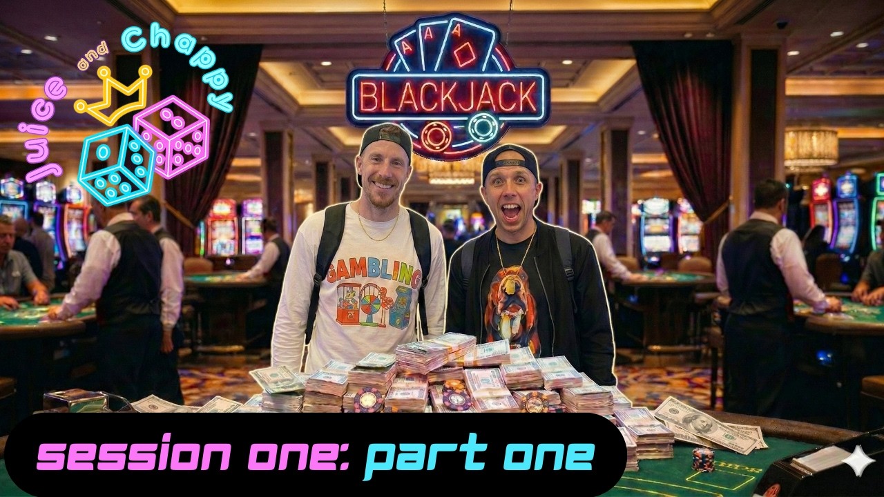 $500 Live Blackjack Session One Part One