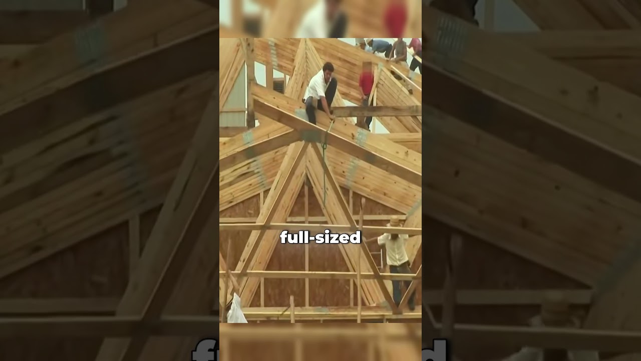 Watch the Amish Build a Home Faster Than You Can Imagine!
