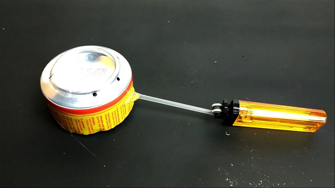 WOW! KOMPOR GAS MINI DARI KALENG BEKAS
