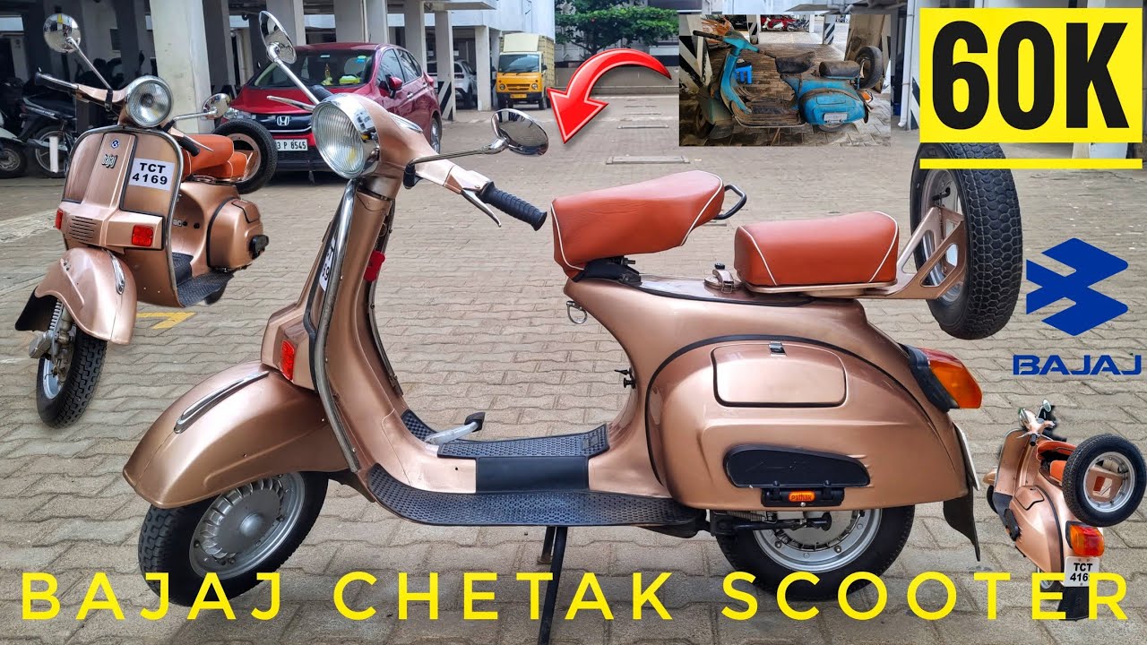 1984 SINGLE OWNER BAJAJ CHETAK SCOOTER IN CHENNAI | 60K | RESTORED | SPARES & SERVICE | ARK Diaries