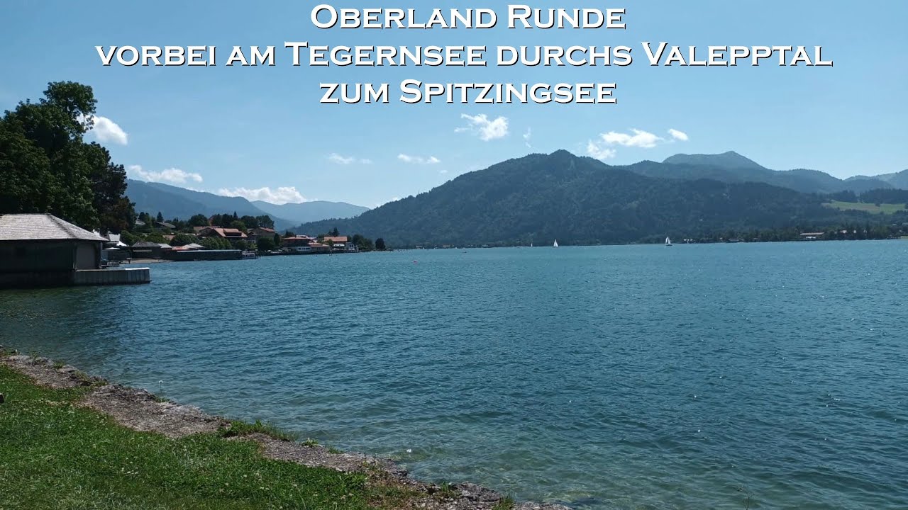 Rennrad Runde Tegernsee - Valepp Tal - Spitzingsee