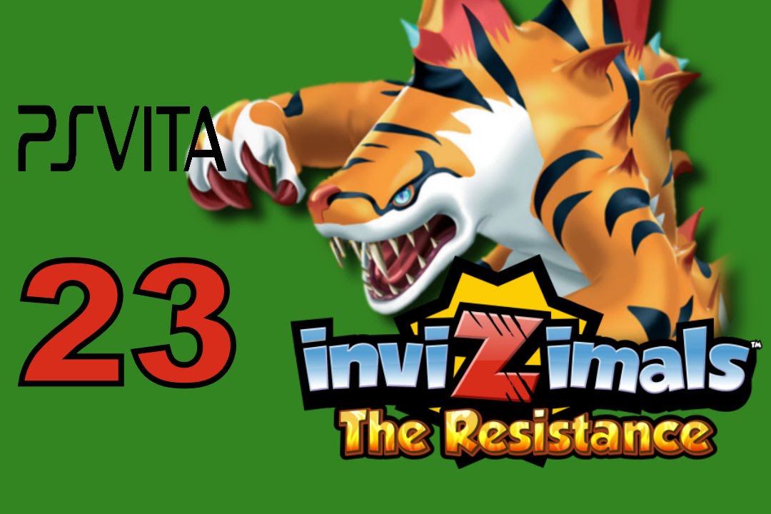 Invizimals - The Resistance - PS Vita Let's Play Walkthrough Part 23 - Tigershark Special!