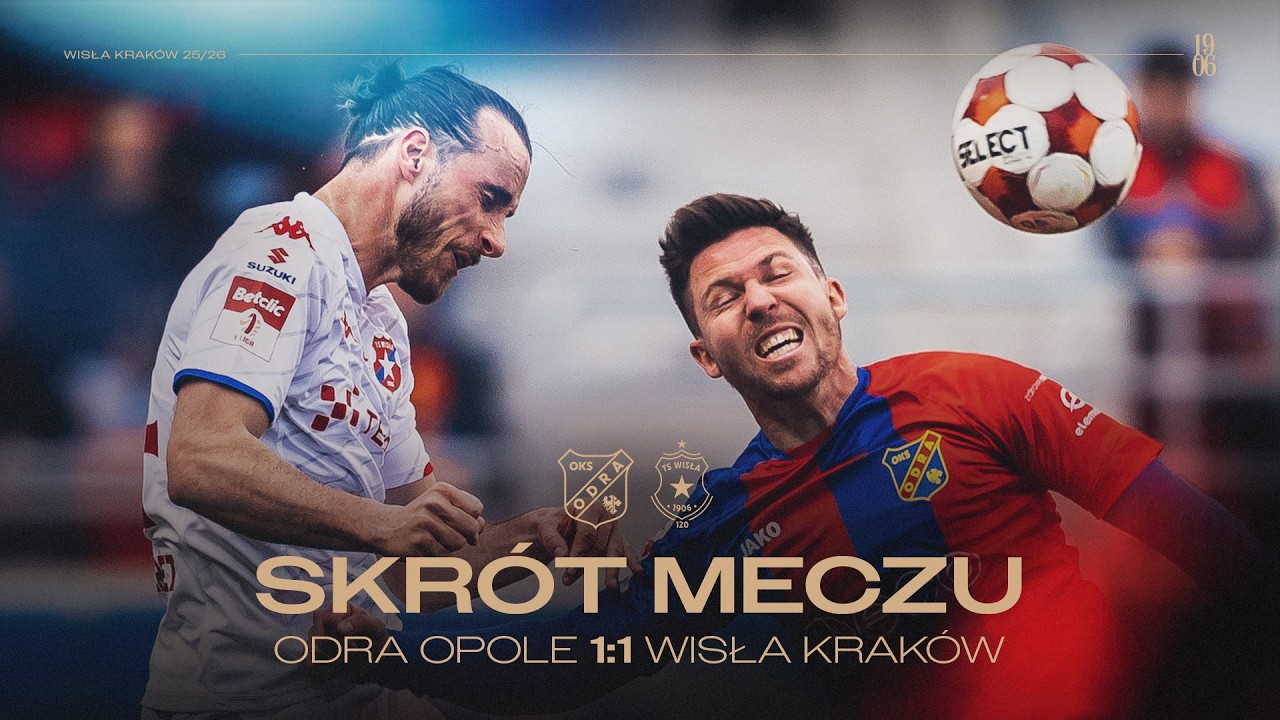 Odra Opole- Wisła Krak&oacute;w 1:1