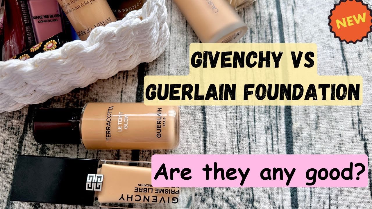 New Givenchy Prisme Glow vs. Guerlain Terracotta Glow | Luxury Foundation Comparison & Dupes!