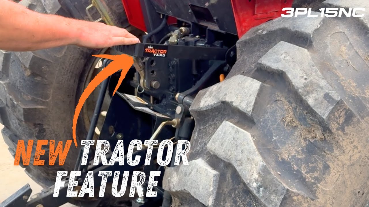 Add a Rear Mounted Three Point Lever to Your Tractor (15 Series ROPS - 3PL15NC)
