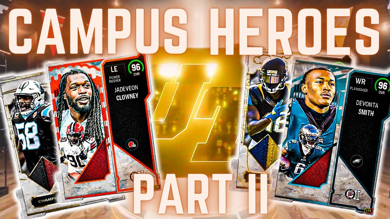 MADDEN 23 MUT CAMPUS HERO 2 BEST CARDS AND REVIEW