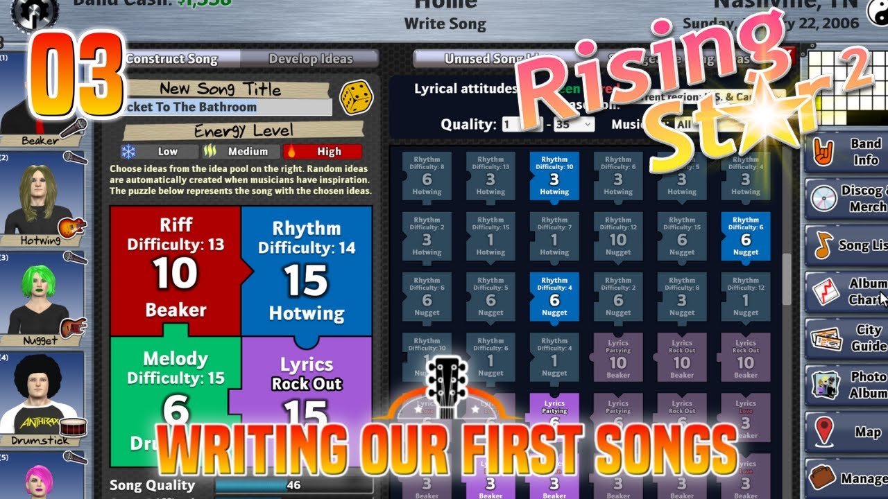 From Zero to Almost Something...Our First Decent Songs| Rising Star 2 Ep. 3