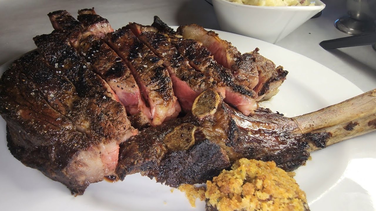 40oz Tomahawk at Echo & Rig - Tivoli Village - Summerlin Las Vegas