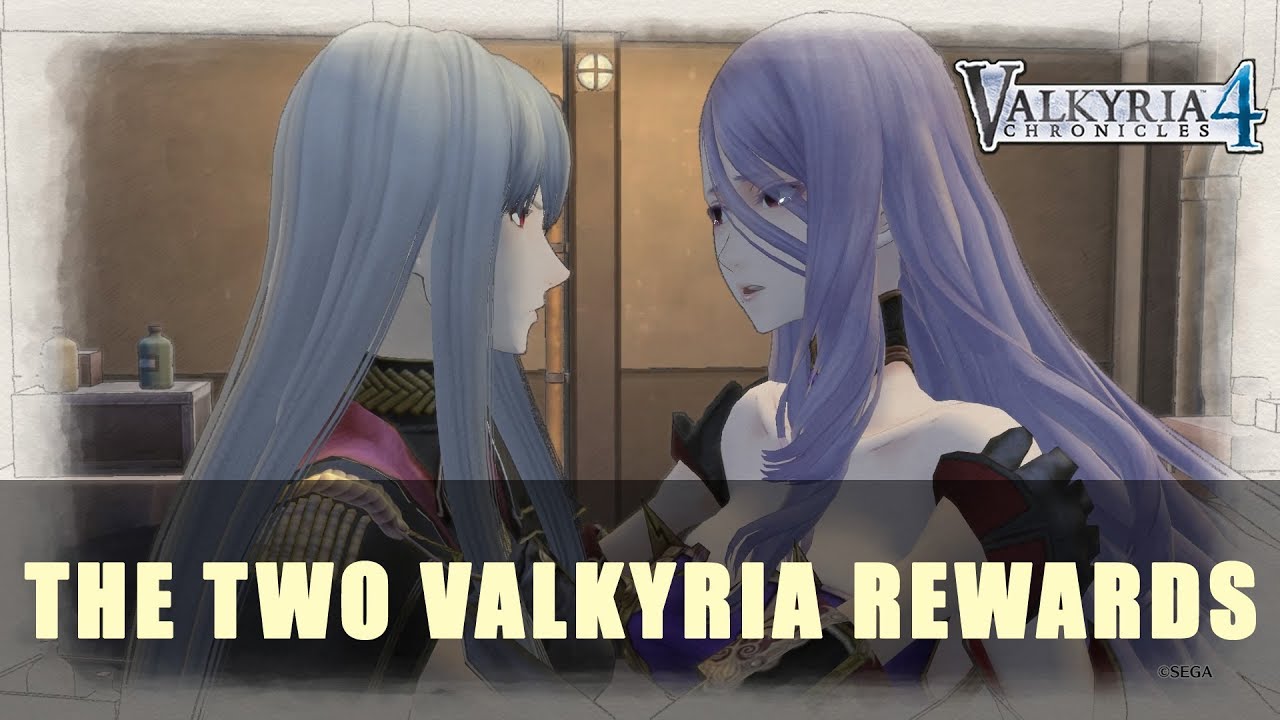 Valkyria Chronicles 4: The Two Valkyria DLC Rewards