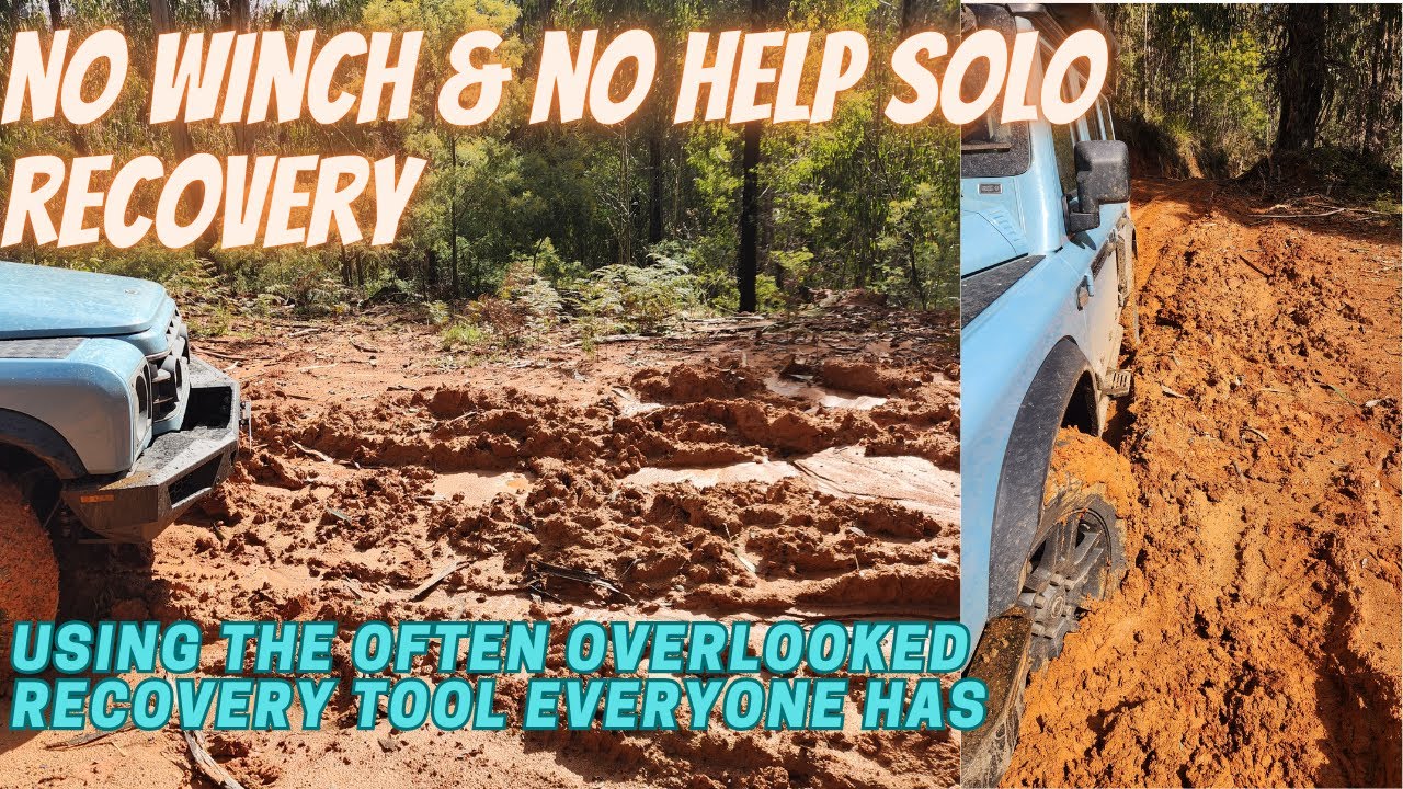Self Recovery in Clay Mud - No Winch