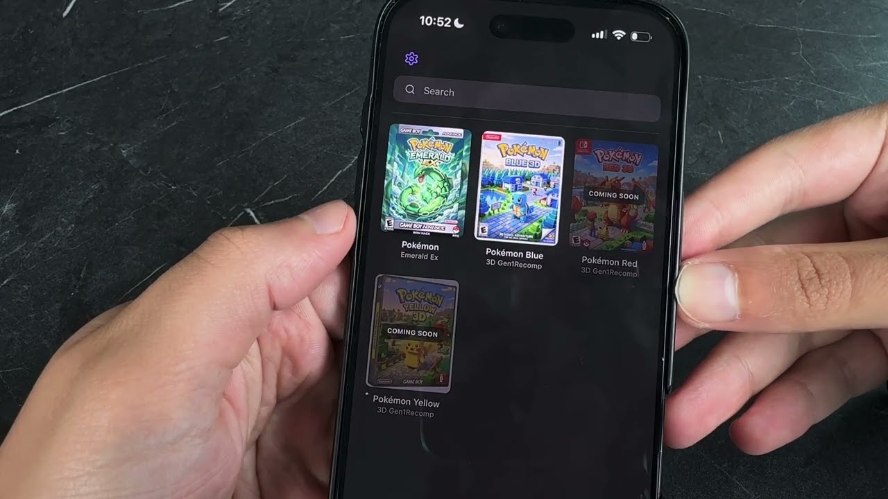Pokemon Blue 3D Gen1Recomp iOS iPhone Tutorial