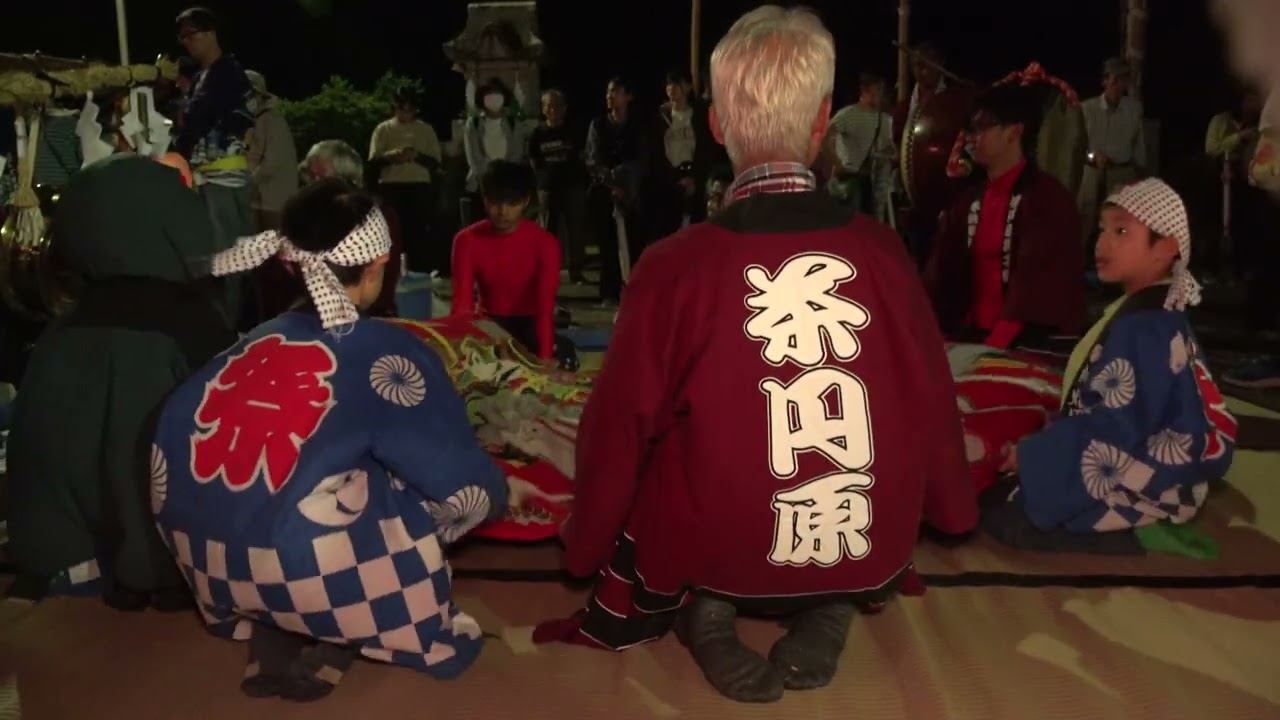 獅子舞い　ししまい　畑田八幡神社　はただ八幡神社　畑田　綾川町　綾歌郡　香川県　2025／10