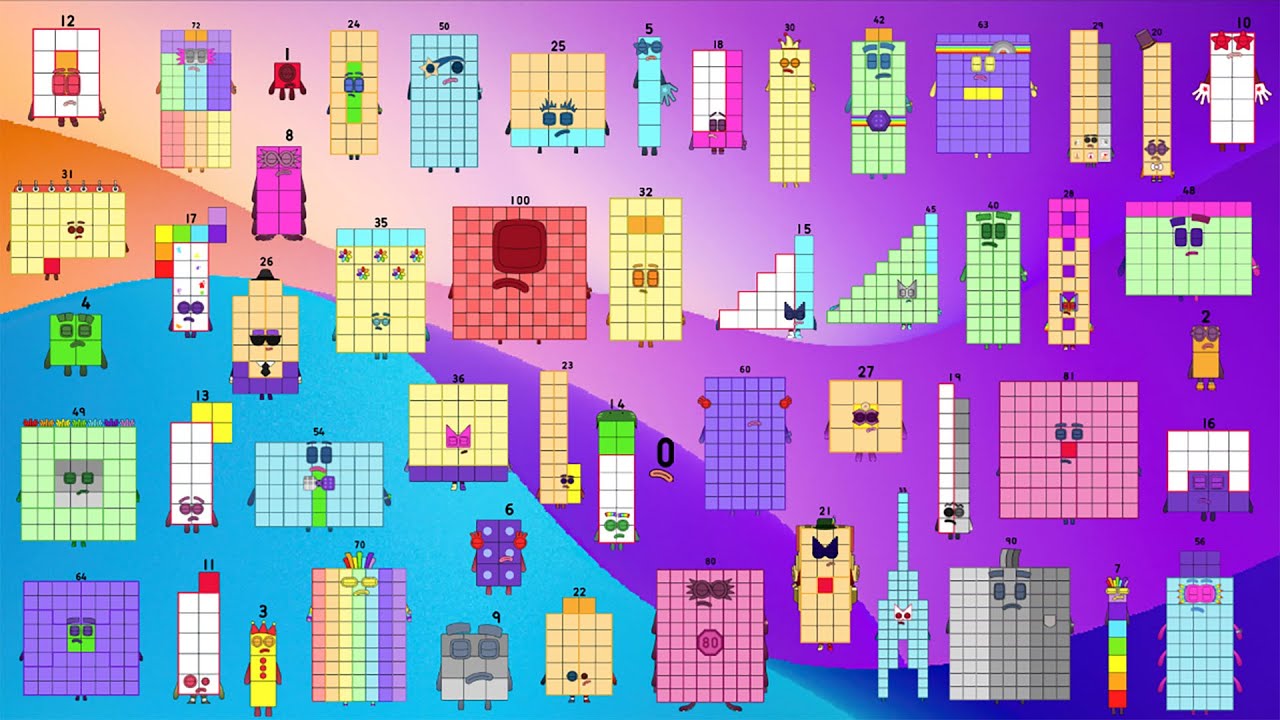 Jolly Numberblocks Super S8 Band (Full Version) Discover the mystery that surprises everyone!
