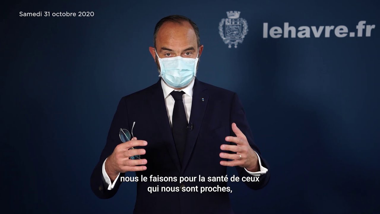 Édouard PHILIPPE – Samedi 31 octobre 2020