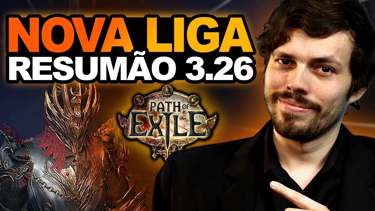 TUDO Sobre a NOVA LIGA do Path of Exile 1 (Secrets of the Atlas 3.26)