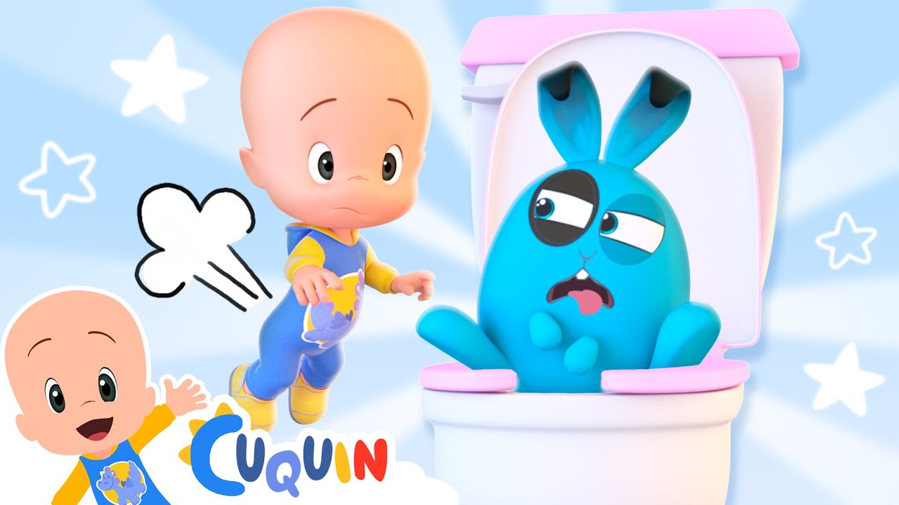 Uma surpresa no banheiro do Cuquin - episódios e rimas infantis de Cleo e Cuquin