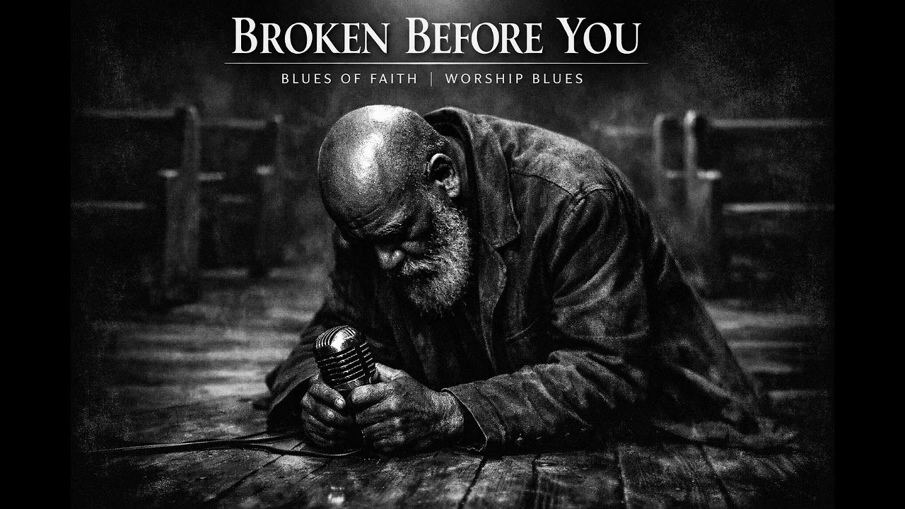 Broken Before You – A Song of Repentance | Blues of Faith Worship Blues Session