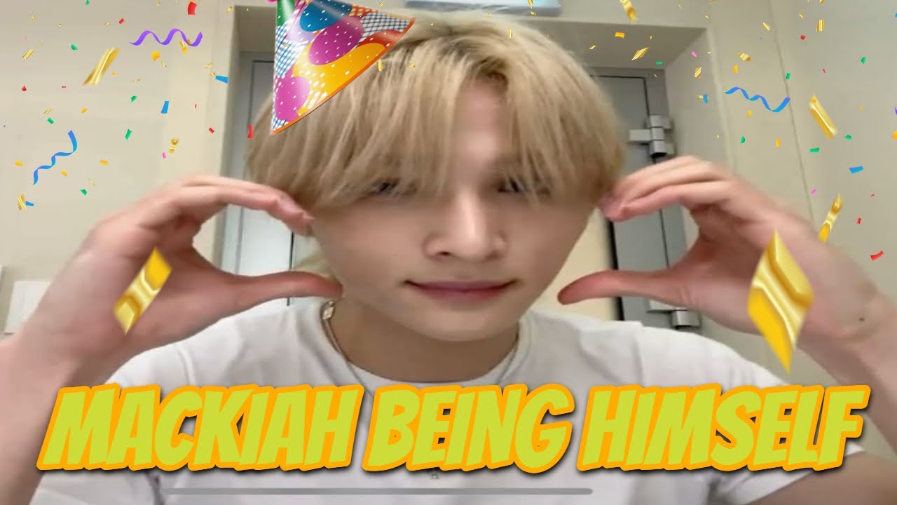 AMPERS&ONE almost 5 minutes of mackiah since it's his birthday
