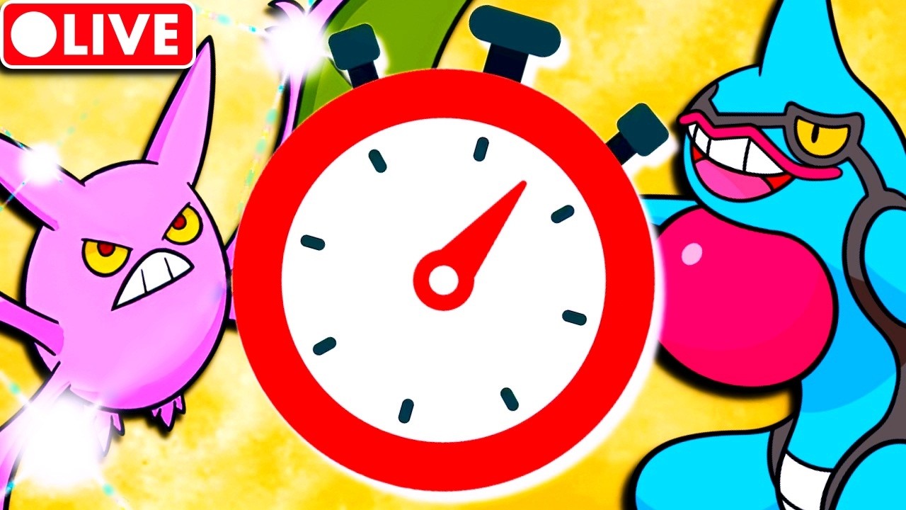🔴 LIVE: How Fast Can POISON Beat Pokémon BDSP?