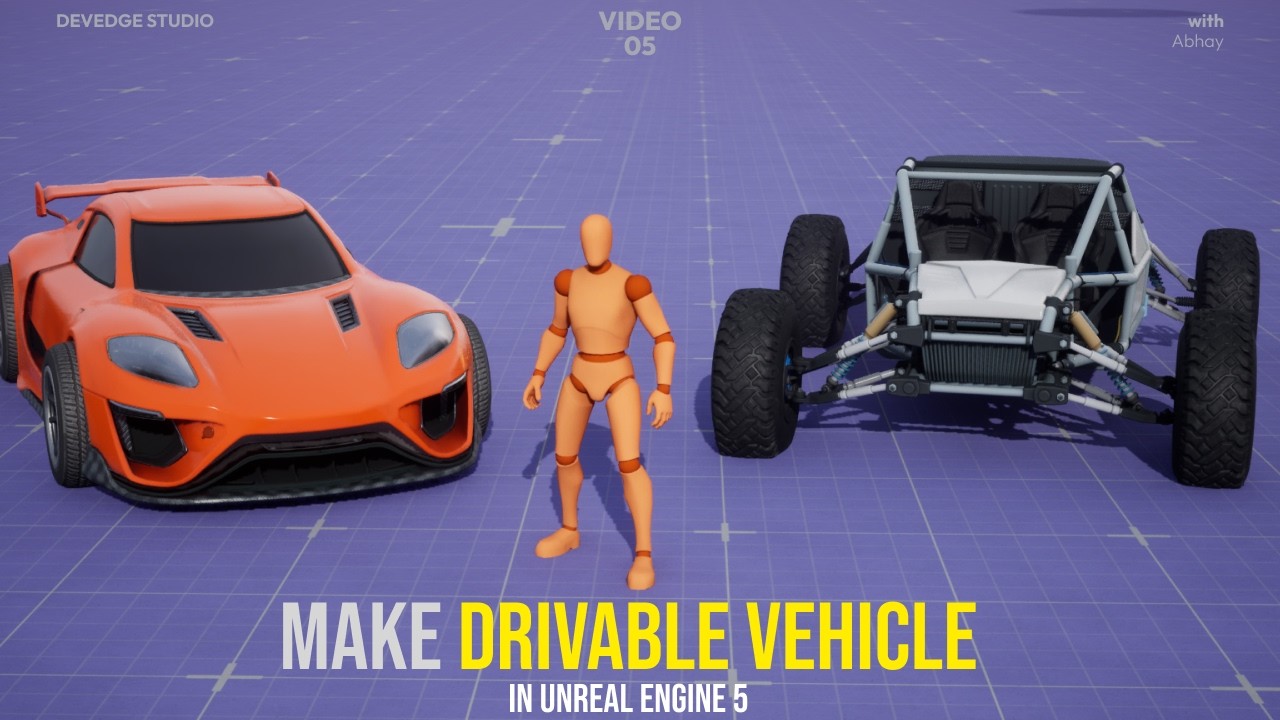 Создайте управляемый автомобиль в GASP Unreal Engine!