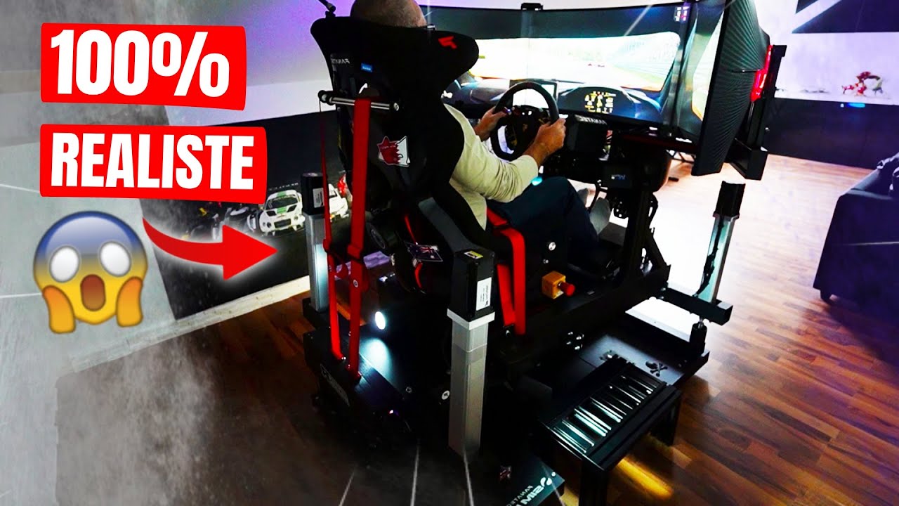 Son SETUP SIMRACING m'a retourné le ventre 🤮 (trop immersif)