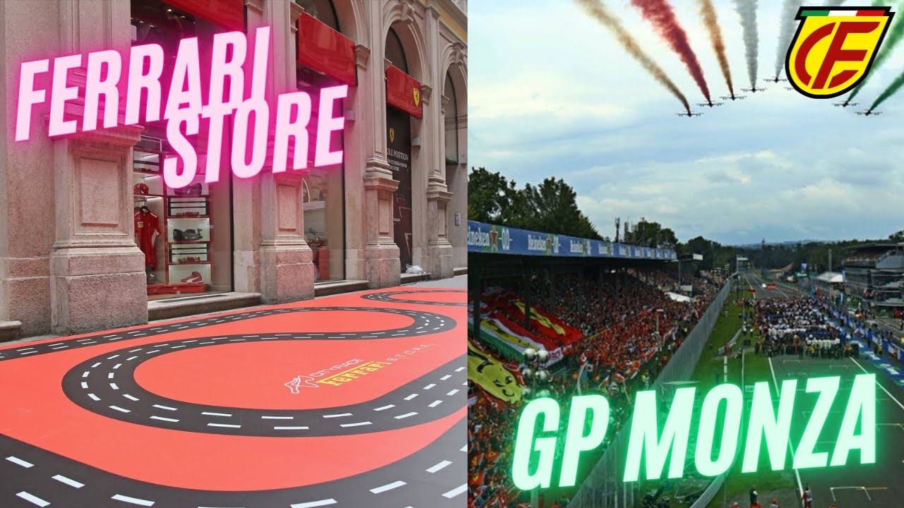 FERRARI STORE y GP MONZA 2022 / VLOG F1