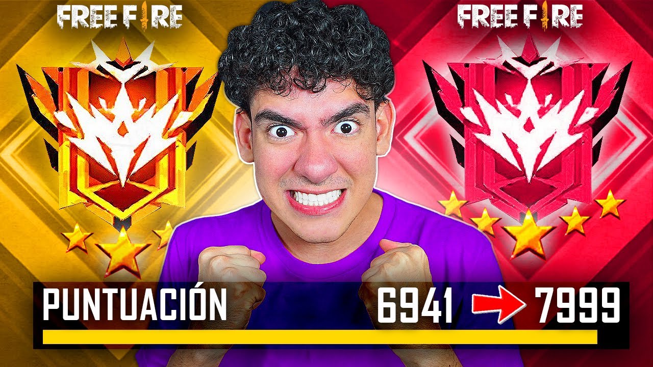 HOY LLEGO A 7000 PUNTOS EN FREE FIRE ¿ A QUE RANGO SUBIRE ? EN BUSCA DEL MAXIMO - DIA 19 | TheDonato
