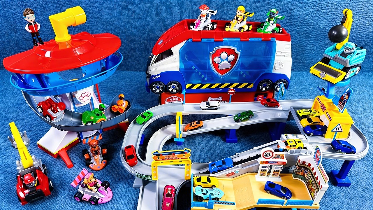 Satisfying 13 Mins of ASMR Unboxing: Paw Patrol & City Rail Adventure! ✅#toys #asmrunboxing