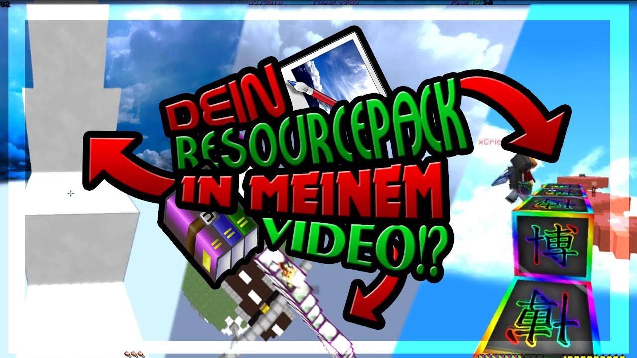 DEIN PACK in MEINEM VIDEO! | Ich bewerte Zuschauer Resource Packs