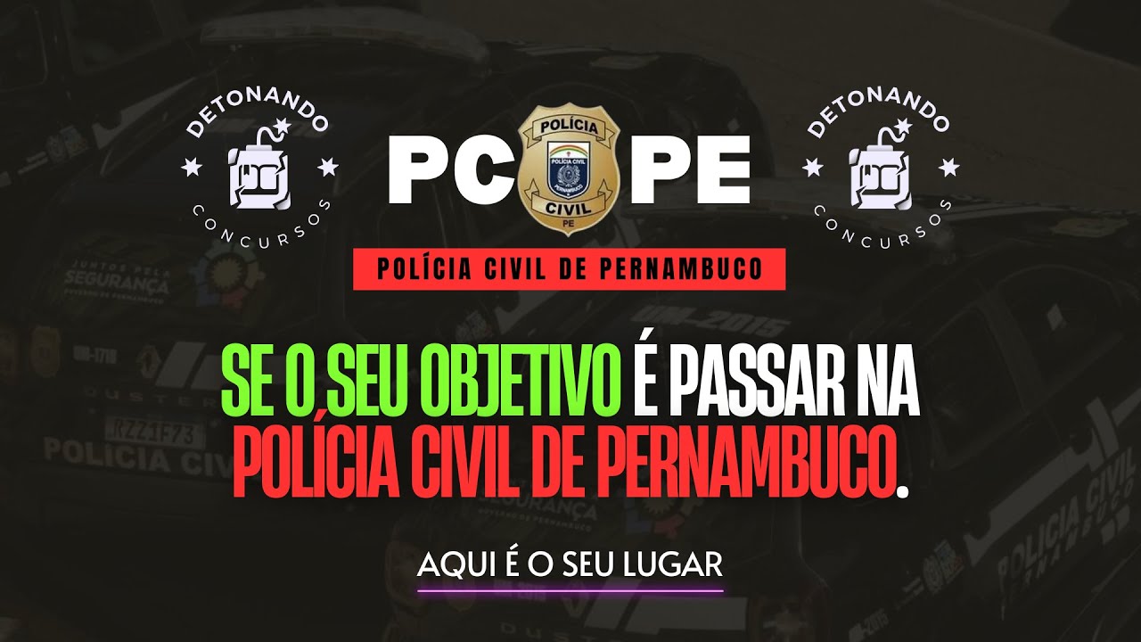 LAN&Ccedil;AMENTO DETONANDO PCPE | PCPE 2026