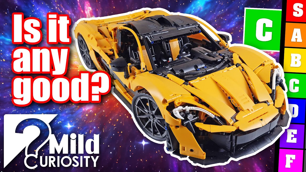 Поддельный LEGO McLaren P1 с AliExpress — качественный ли он?