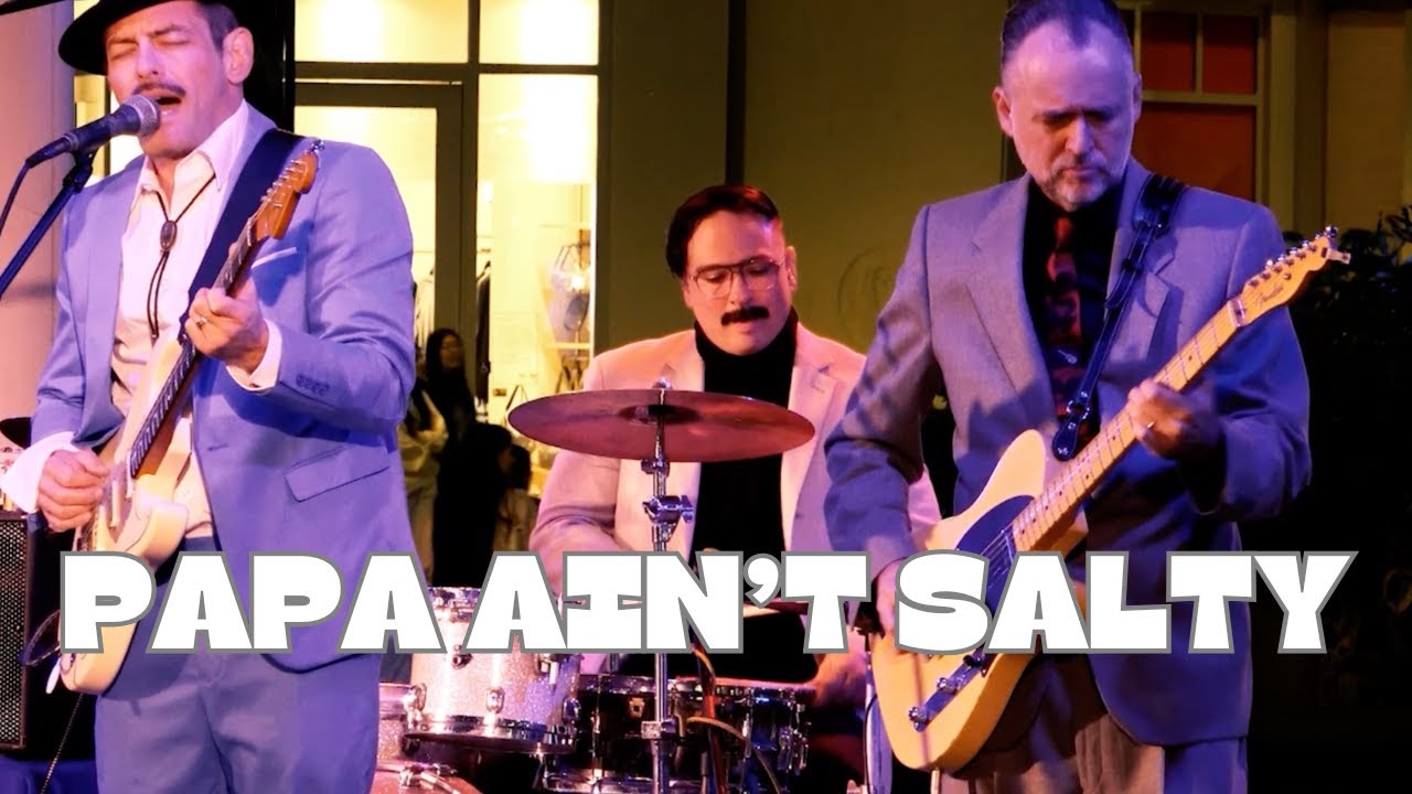 Papa Ain't Salty - T Bone Walker - Cover Live - Ry Bradley with Tommy Harkenrider - Blues Telecaster