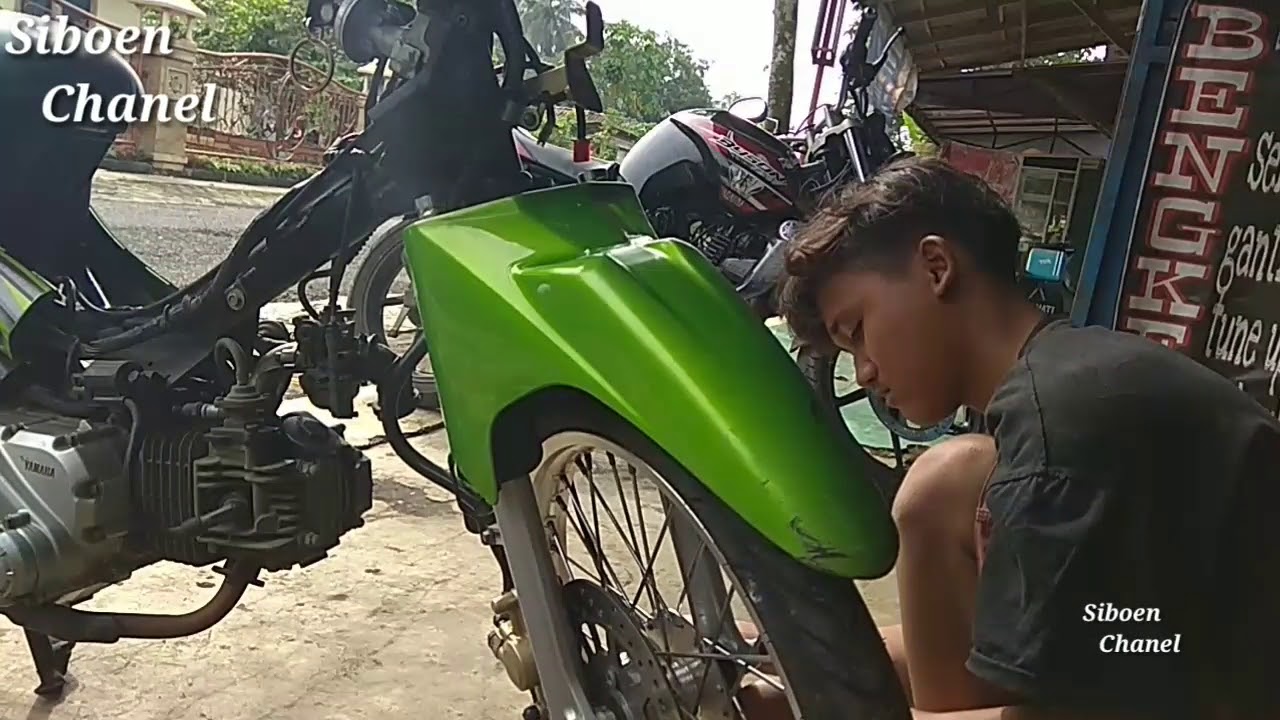 Kamu bisa ganti oli shok sendiri # Siboen tutor