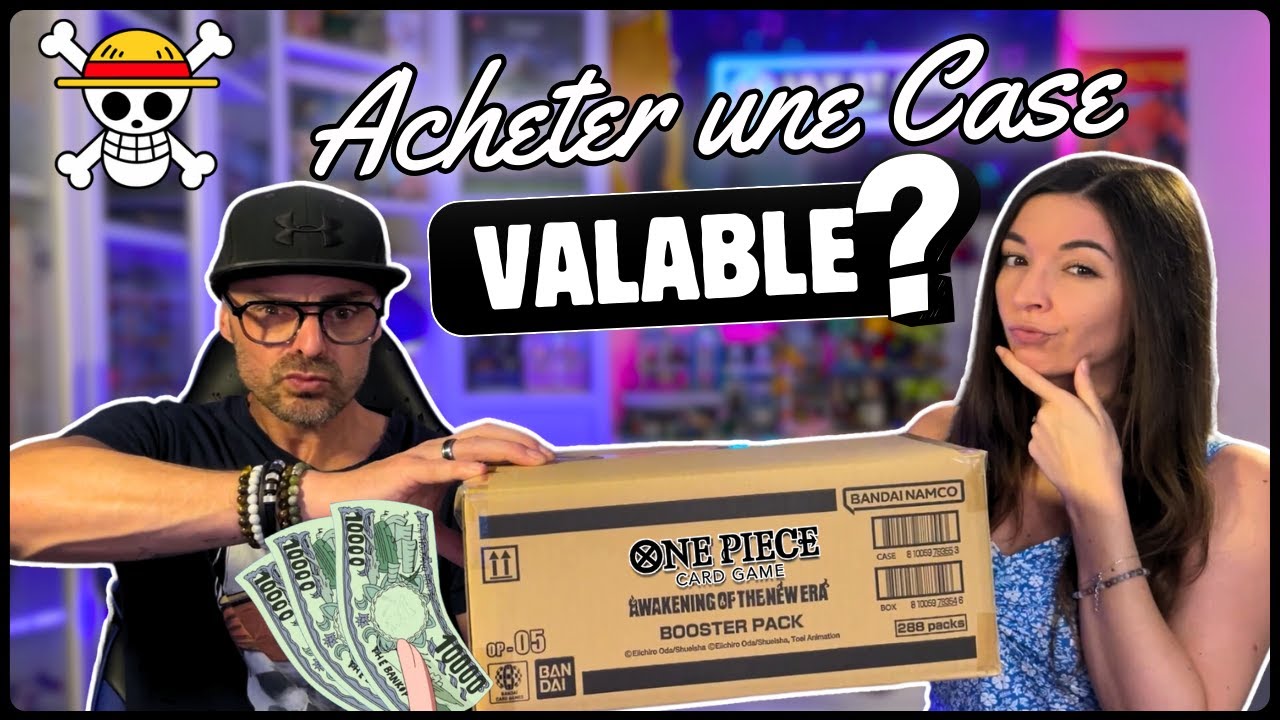 Est-ce qu'acheter une CASE ONE PIECE CARD GAME est VALABLE❓- Point sur nos OUVERTURES OP05 !